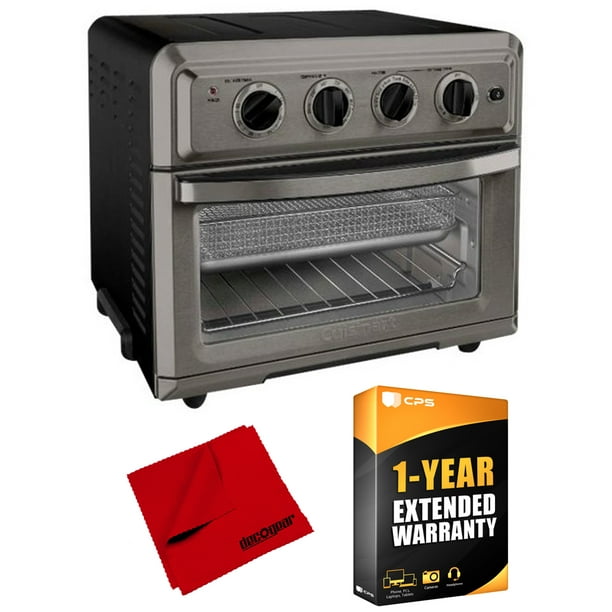 Black for sale online Cuisinart TOA-60BKS Air Fryer Toaster Oven